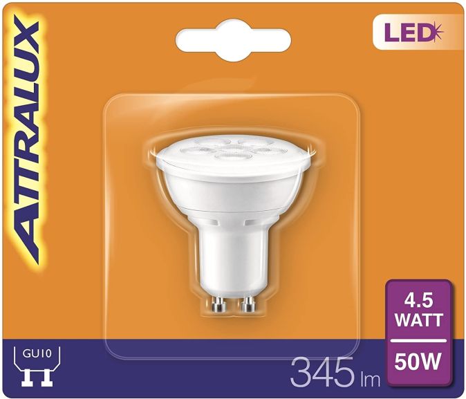 Attralux LED Glühlampe E14 25 W Warmweiß Leuchtmittel [6ER PACK]