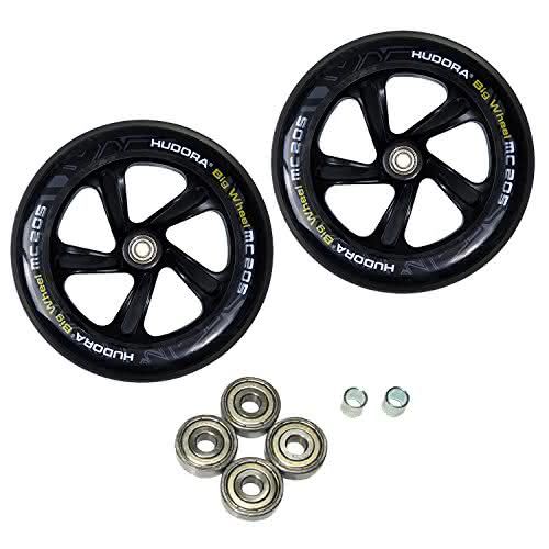HUDORA Scooter Rollen Set 205 mm inklusive Kugellager - Ersatz-Rollen HUDORA Scooter Rollen Set 205 mm inklusive Kugellager - Ersatz-Rollen