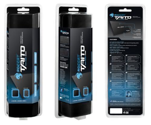 ROCCAT (B-WARE) Taito Gaming Mauspad schwarz ROCCAT (B-WARE) Taito Gaming Mauspad schwarz
