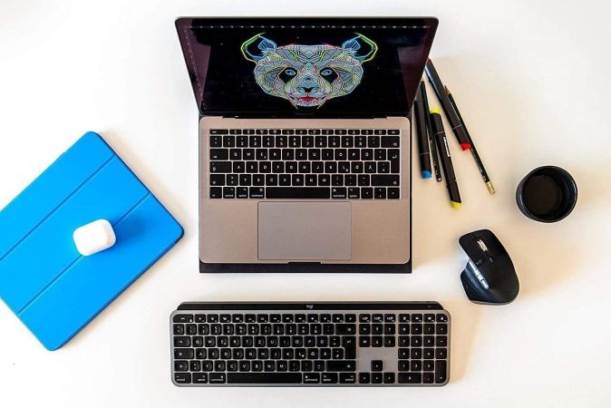 Logitech MX Keys für MAC Kabellos Tastatur Spanisches [B-WARE]