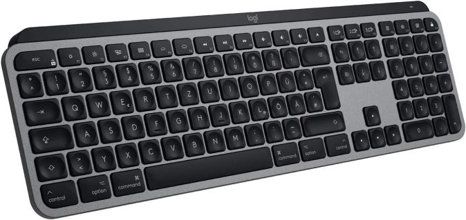 Logitech MX Keys für MAC Kabellos Tastatur Spanisches [B-WARE]