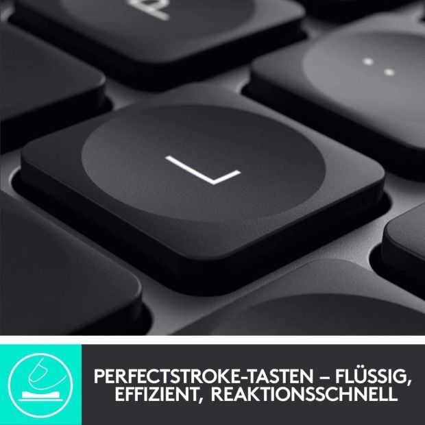 Logitech MX Keys für MAC Kabellos Tastatur Spanisches [B-WARE]