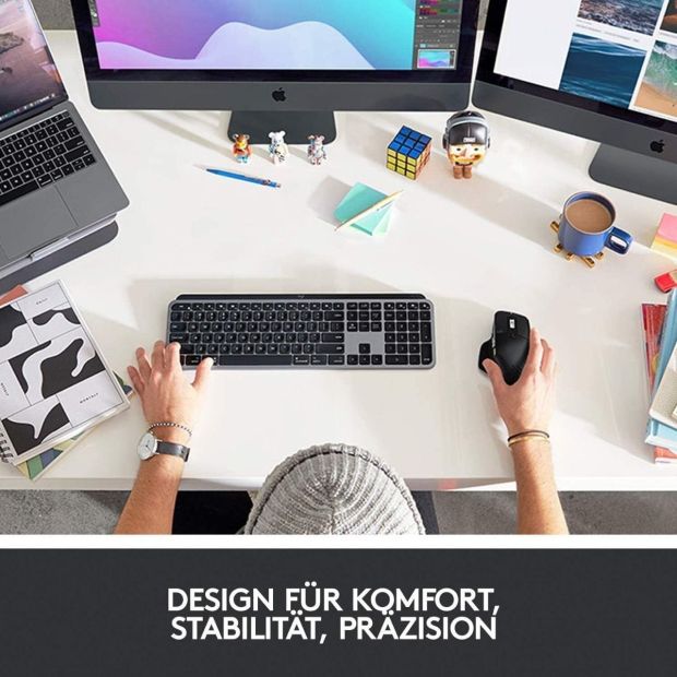 Logitech MX Keys für MAC Kabellos Tastatur Spanisches [B-WARE]