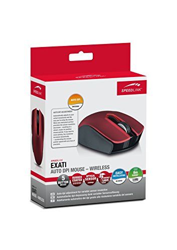 Speedlink EXATI 5-Tasten-Maus (B-WARE) ergonomische DPI-Maus