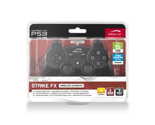 Speedlink (B-WARE) Strike² FX Gamepad kabelloser Controller für PS3