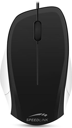 Speedlink (B-WARE) Robuste 3-Tasten-Maus - LEDGY Mouse USB Ergonomische Form für Rechtshänder 