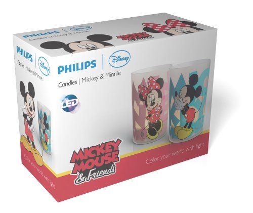Philips CandleLight Set Micky und Minnie 2-er Set