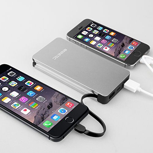 NINETEC NT-609 Powerbank / Akku Ladegerät mit Lightning und USB LadeKabel NINETEC NT-609 Powerbank / Akku Ladegerät mit Lightning und USB LadeKabel