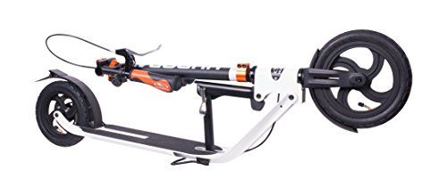 HUDORA Big Wheel Air Dual Brake Luftreifen-Scooter Tret-Roller City Scooter