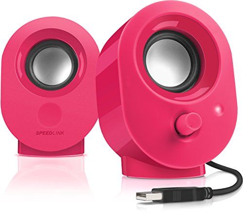 Speedlink (B-WARE) Aktive Stereo-Lautsprecher - SNAPPY Stereo Speaker USB 1,2 m