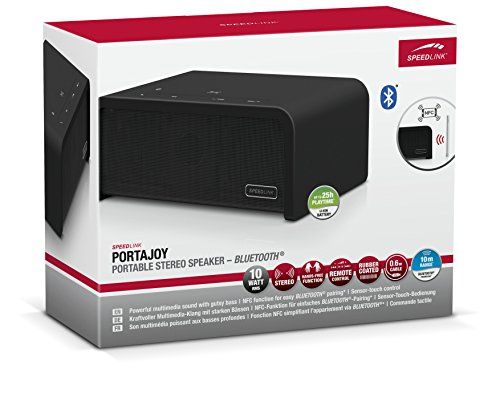 Speedlink (B-WARE) Portajoy - Stereo Bluetooth-Lautsprecher Kabellos