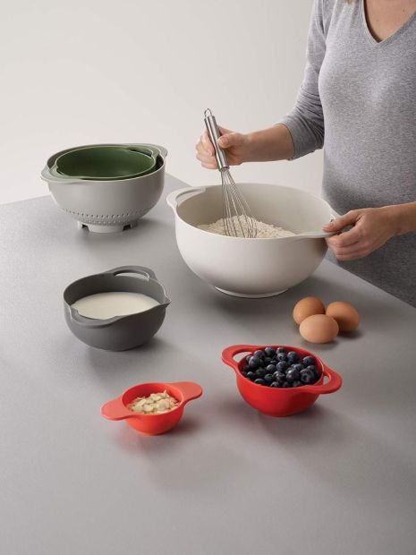 Joseph Joseph, Duo 6 piece food prepation bowl set