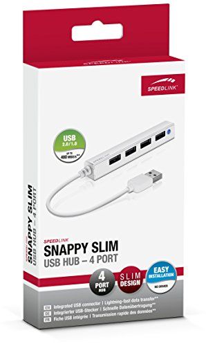 Speedlink SNAPPY SLIM 4-fach USB Port [B-WARE]