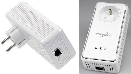 Netgear Kompatibel mit Devolo dLAN Starter-Set – Zwei Adaptern Typ E Stecker