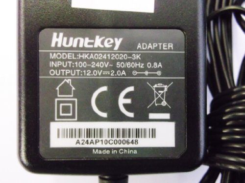 HUNTKEY HKA02412020-3K Netzteil Ladegerät 12V 2A EU ORIGINAL HUNTKEY HKA02412020-3K Netzteil Ladegerät 12V 2A EU ORIGINAL