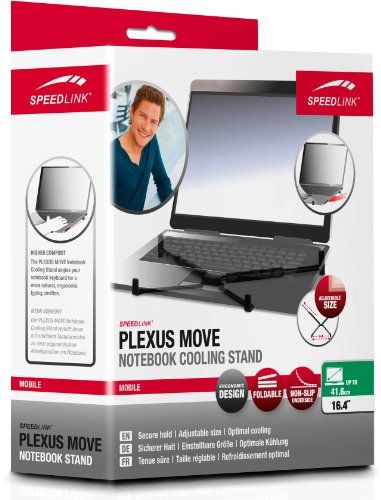 Speedlink (B-WARE) praktischer Notebookständer - PLEXUS MOVE Notebook Cooling Stand Speedlink (B-WARE) praktischer Notebookständer - PLEXUS MOVE Notebook Cooling Stand