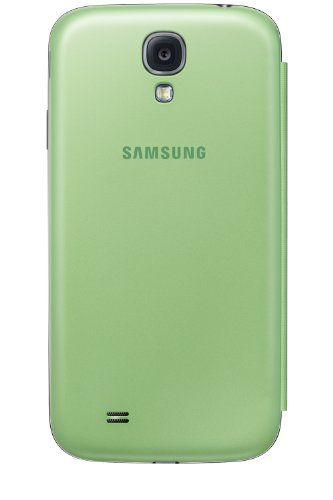 Samsung Original Flip Cover mit Galaxy S4 in gelb-grün Samsung Original Flip Cover mit Galaxy S4 in gelb-grün