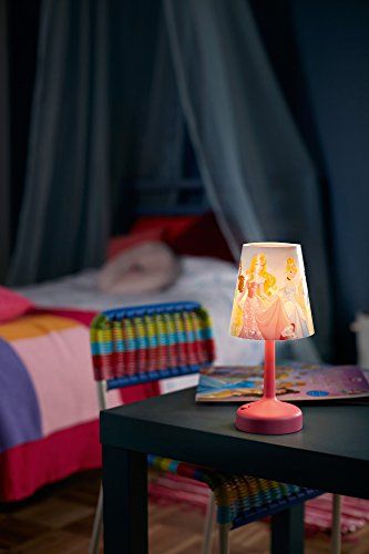 Philips Disney Princess LED Tischleuchte / Nachttischleuchte 0.6 W Pink 