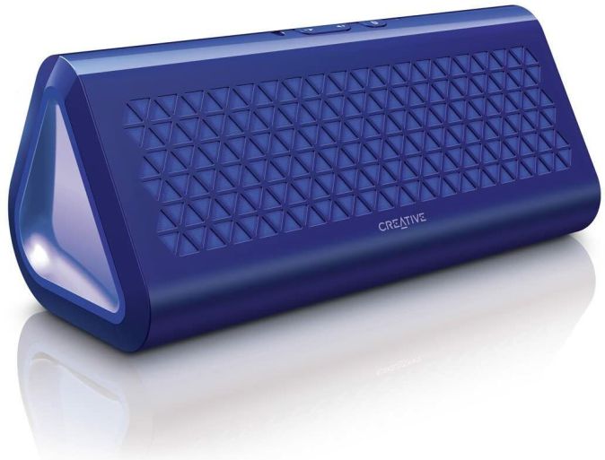 Creative® Bluetooth Lautsprecher Tragbar mit NFC-Funktion Blau [B-WARE]