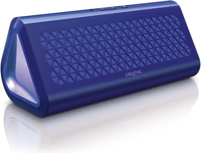 Creative® Bluetooth Lautsprecher Tragbar mit NFC-Funktion Blau [B-WARE]