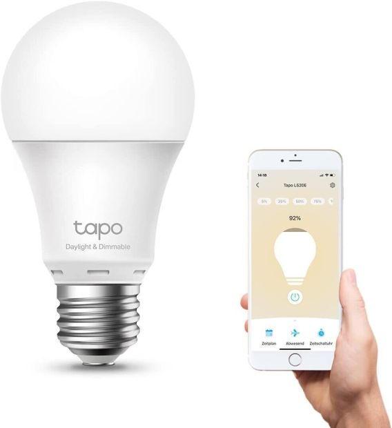 TP-Link Tapo E27 Smart Leuchtmittel WLAN 8.7W Dimmbar Lampe 4ER PACK [B-WARE]