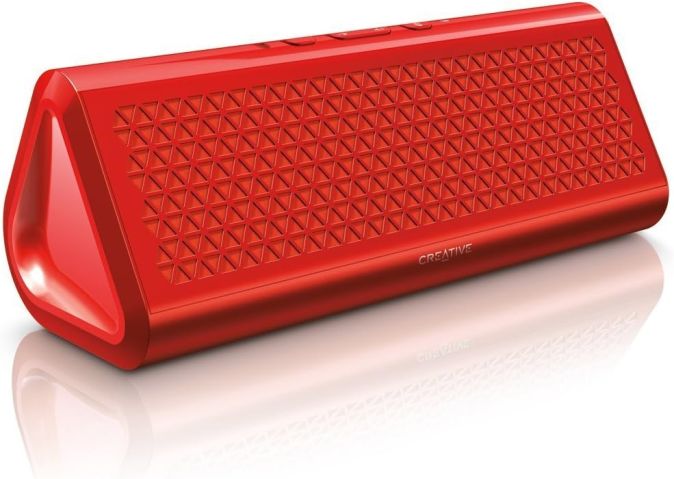 Creative Airwave HD Tragbarer Bluetooth Lautsprecher Rot [B-WARE]
