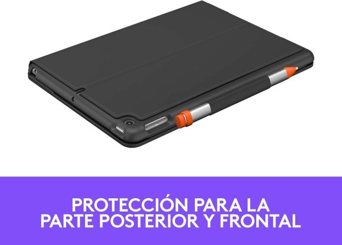 Logitech Slim Folio Tastatur Schutzhülle für iPad Spanisches Layout [B-WARE]