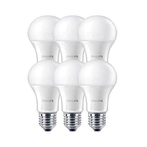 Philips 49074700 A+ LED-Leuchtmittel, Glas, 13 W, E27, weiß