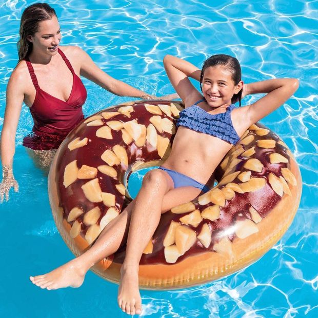 Intex Luftmatratze Schwimmreifen Chocolate Donut114 cm