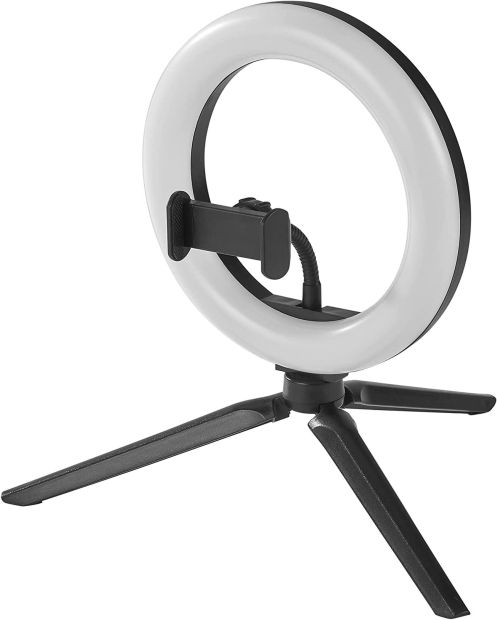 Ledvance LED Ringlicht mit Stativ Handy Ringleuchte Fernbedienung Bluetooth