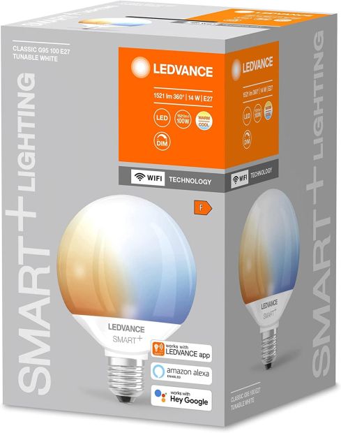 LEDVANCE Smart Wifi E27 LED Lampe Dimmbar RGBW 100W Leuchtmittel