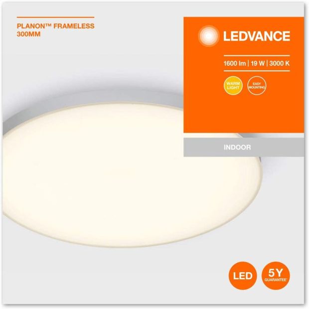 LEDVANCE LED Wandleuchte Deckenleuchte warmweiß LED Panel 