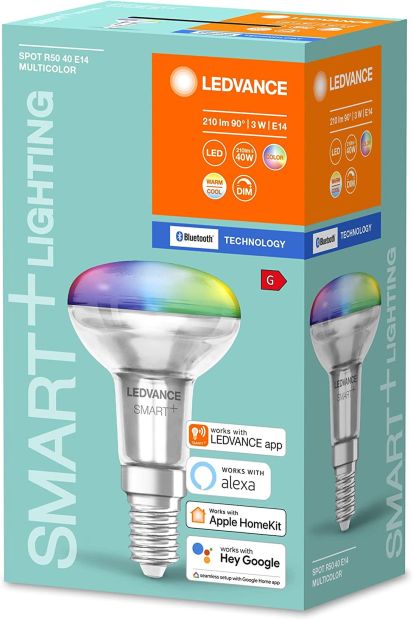 LEDVANCE Smart Bluetooth E14 LED Spotlampe Reflektorlampe RGBW LED Lampe LEDVANCE Smart Bluetooth E14 LED Spotlampe Reflektorlampe RGBW LED Lampe