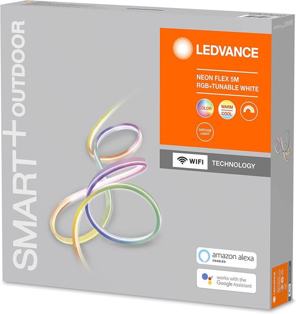 LEDVANCE Smart Wifi LED Lichtschlauch Lichterkette für Außen 5m