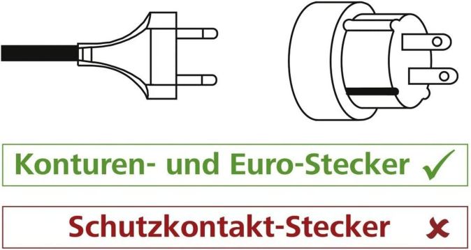Hama Reisestecker USA Typ A Eurosteckdose Reisesteckdose Adapter