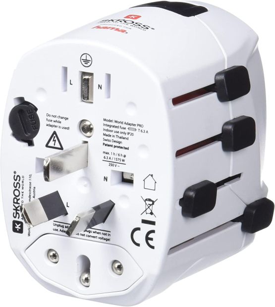 Hama Weltreisestecker Reisestecker Universal USA China UK EU Reisesteckdose 