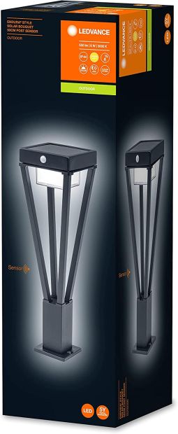 Ledvance LED Außenleuchte Gartenlampe Wegeleuchte mit Bewegungsmelder 6W 50cm