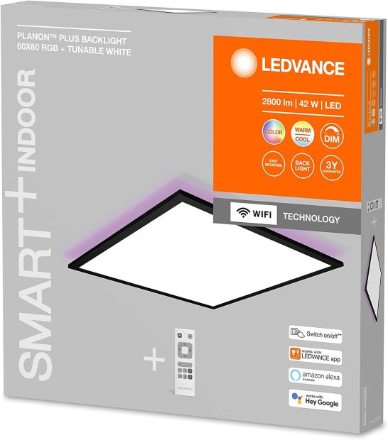 LEDVANCE PLANON PLUS BACKLIGHT Smart+ 60 x 60 cm Deckenpanel Leuchtmittel 