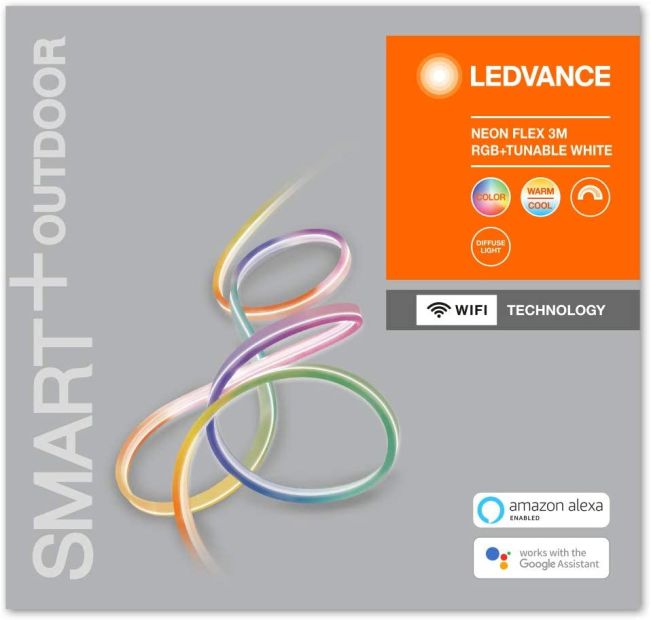 LEDVANCE LED Lichtschlauch Lichterkette 3m NEON RGBW Wifi LED Strip LEDVANCE LED Lichtschlauch Lichterkette 3m NEON RGBW Wifi LED Strip