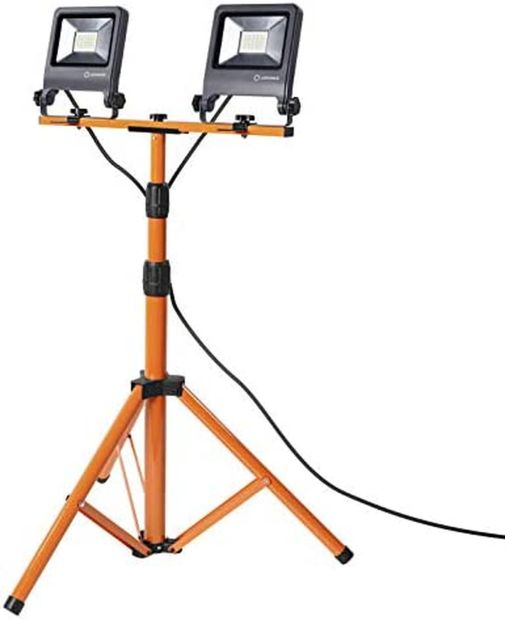 Ledvance Strahler Fluter LED mit Stativ Doppel Außenstrahler 2x 30W 