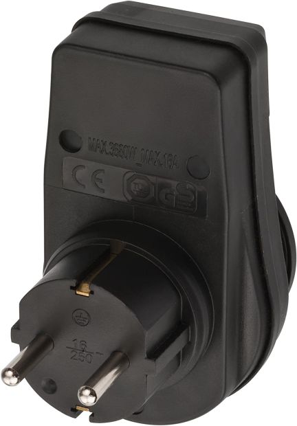 Brennenstuhl Zwischenstecker mit Schalter Steckdosenadapter 
