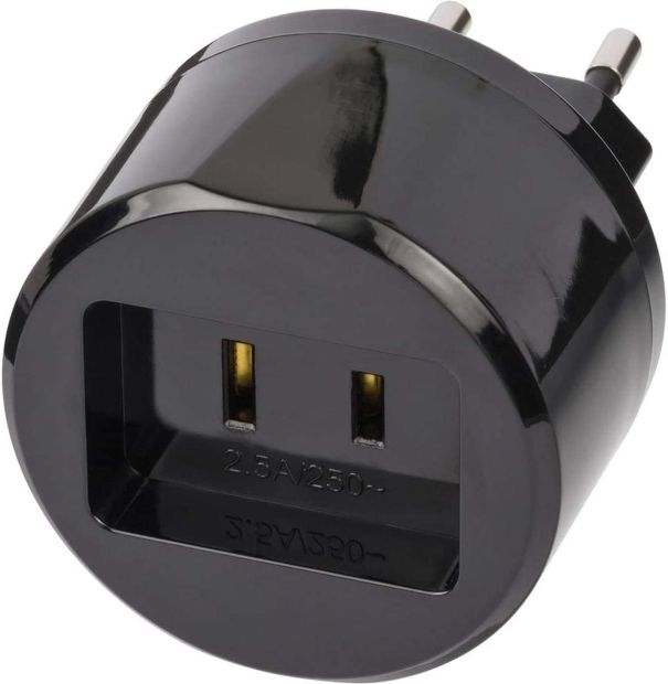 Brennenstuhl Reisestecker USA Reiseadapter Reisesteckdose Eurostecker Adapter