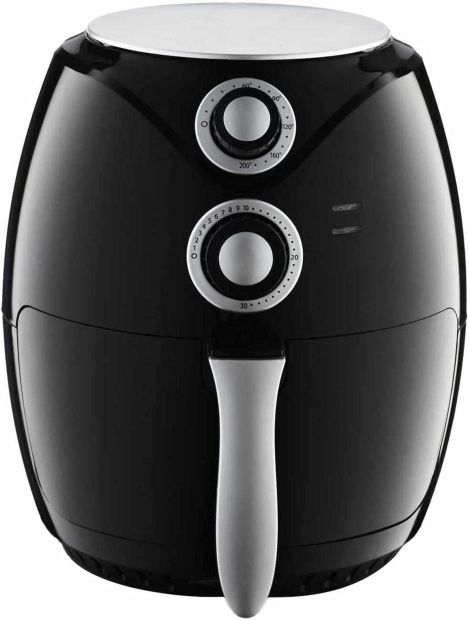 Emerio Heißluftfritteuse 1400W 3,6l Friteuse air smart fryer