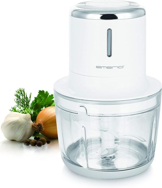 Emerio Multizerkleinerer Akku Zerkleinerer Obst Gemüseschneider Mixer 