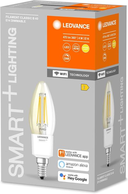 Ledvance Smart LED Lampe Kerze E14 Wifi warmweiß Glühbirne Ledvance Smart LED Lampe Kerze E14 Wifi warmweiß Glühbirne