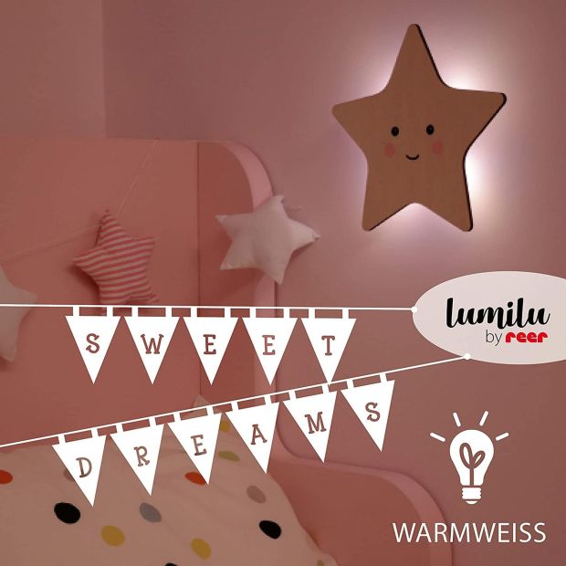 Reer Nachtlicht LED Kinder Baby Wandlicht dimmbar mit Timer BPA frei Reer Nachtlicht LED Kinder Baby Wandlicht dimmbar mit Timer BPA frei
