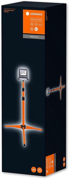 Ledvance LED Baustrahler Außen Arbeitsleuchte mit Stativ 30W 