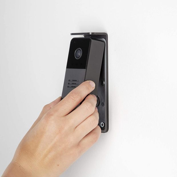 Byron Video-Gegensprechanlage Tür mit Kamera 2adrig 7" Türsprechanlage Byron Video-Gegensprechanlage Tür mit Kamera 2adrig 7" Türsprechanlage