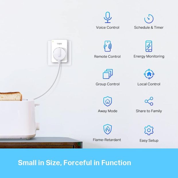 TP-Link Tapo P110 Smart WLAN Steckdose Steckdosenadapter [B-WARE]