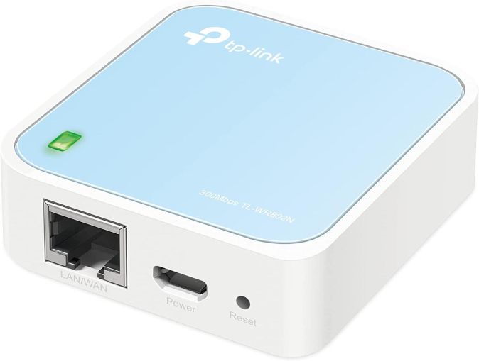 TP-Link TL-WR802N WLAN Router Repeater Nano 300Mbit Hotspot [B-WARE]